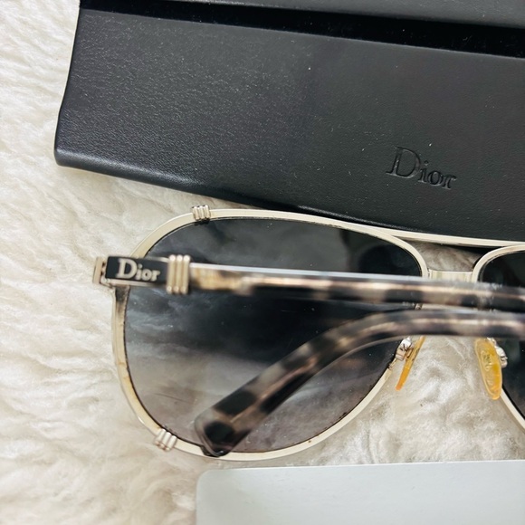 Christian Dior Chicago2 Unisex Gradient Charcoal BlackGunmetal Sunglasses w/case main image 16